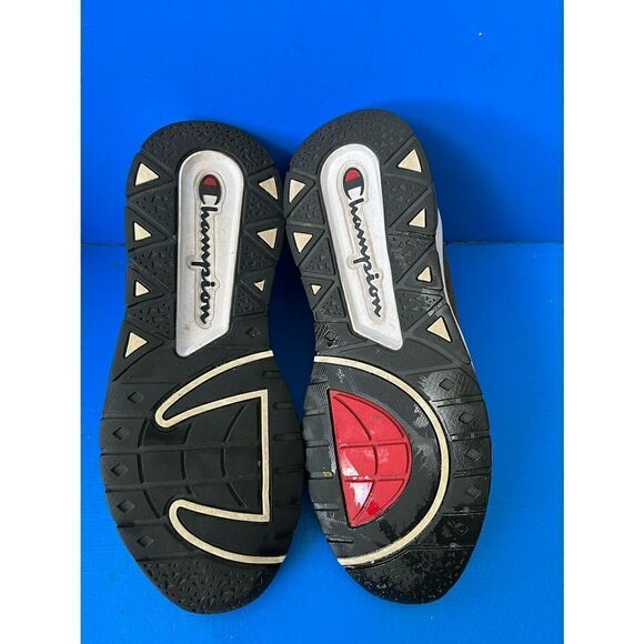 Champion Rally Pro Black White Athletic Shoes Men's Size 11 - Picture 5 of 6